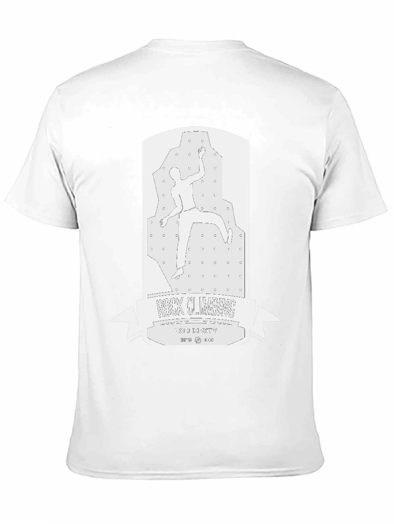 Rock Climbing T-Shirt - Urban Style