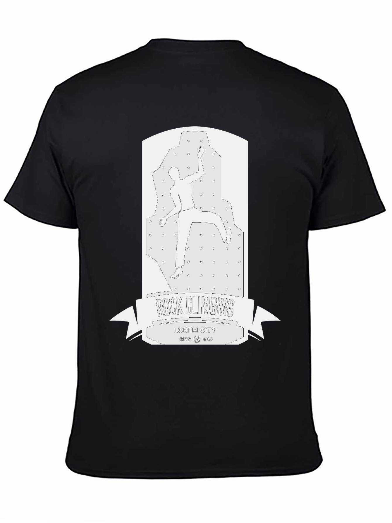 Rock Climbing T-Shirt - Urban Style