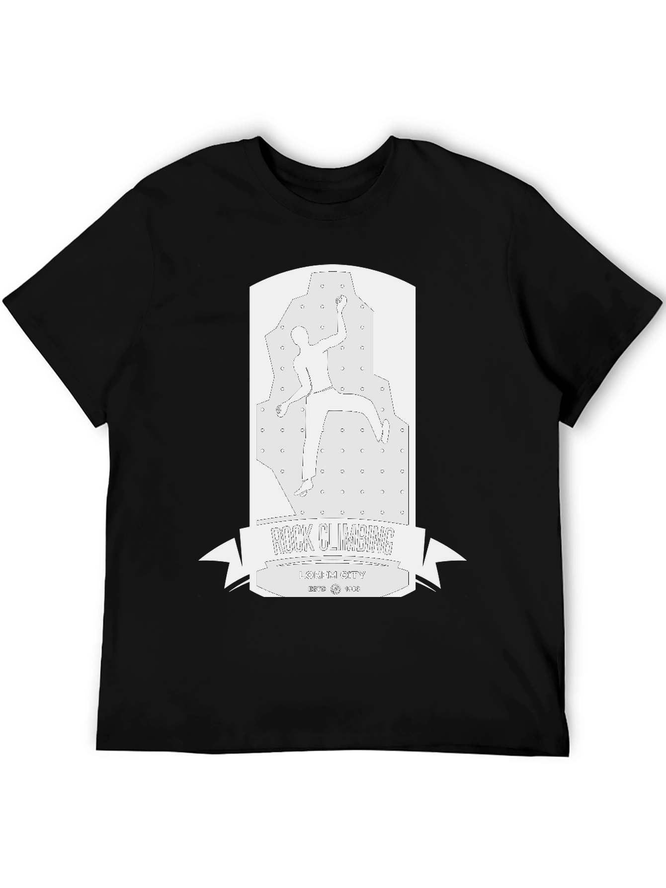 Rock Climbing T-Shirt - Urban Style