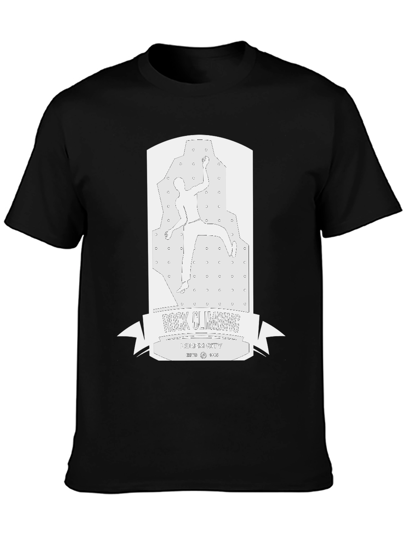 Rock Climbing T-Shirt - Urban Style