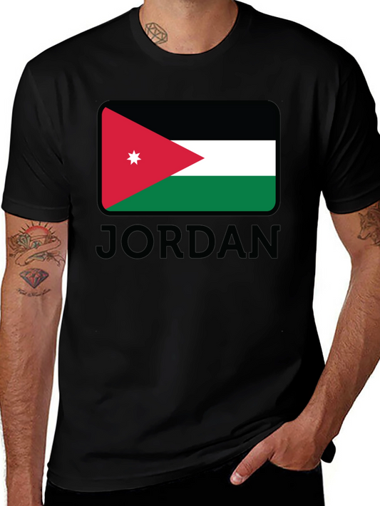 Jordan Flag T-Shirt - National Pride