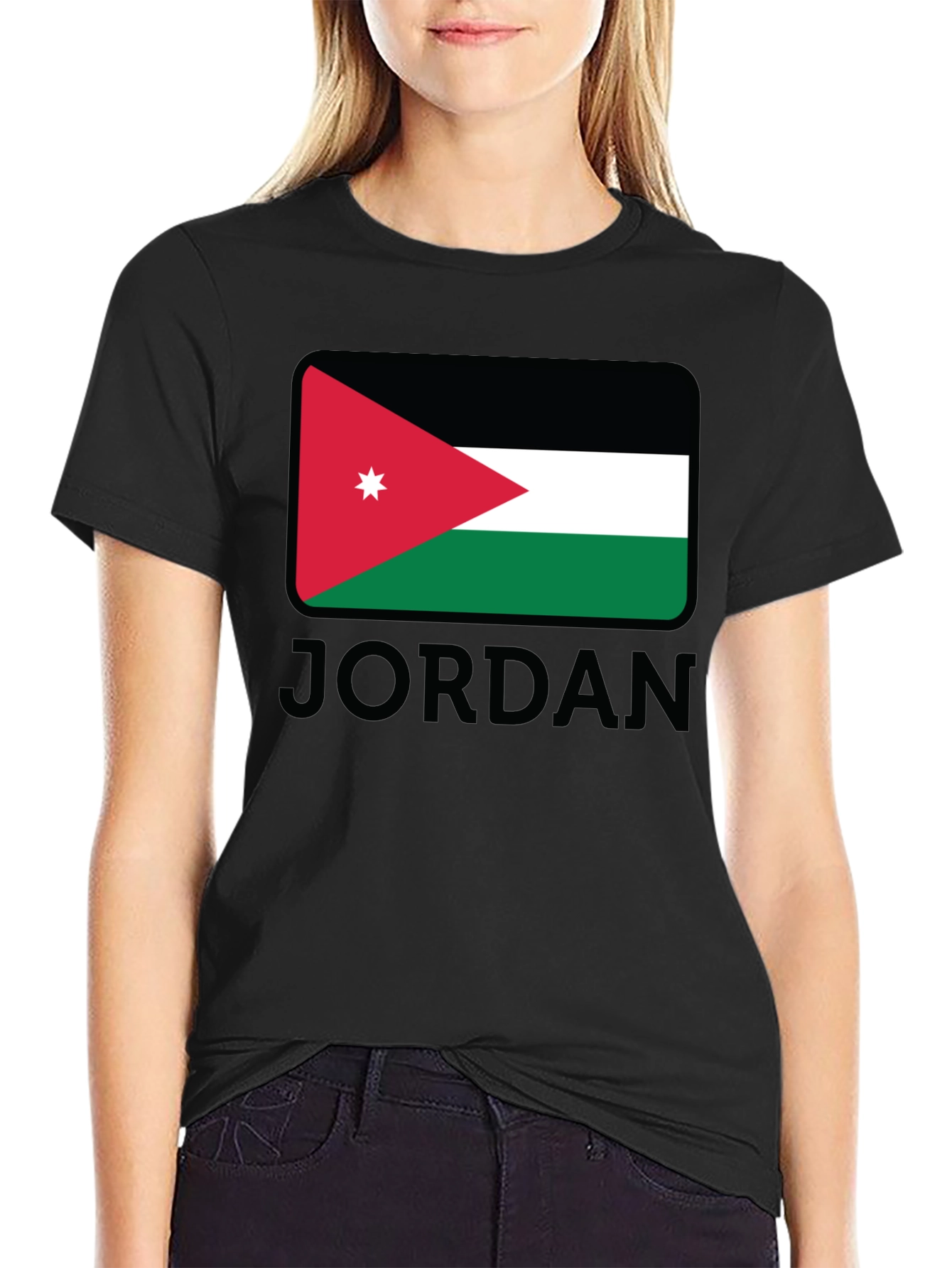 Jordan Flag T-Shirt - National Pride