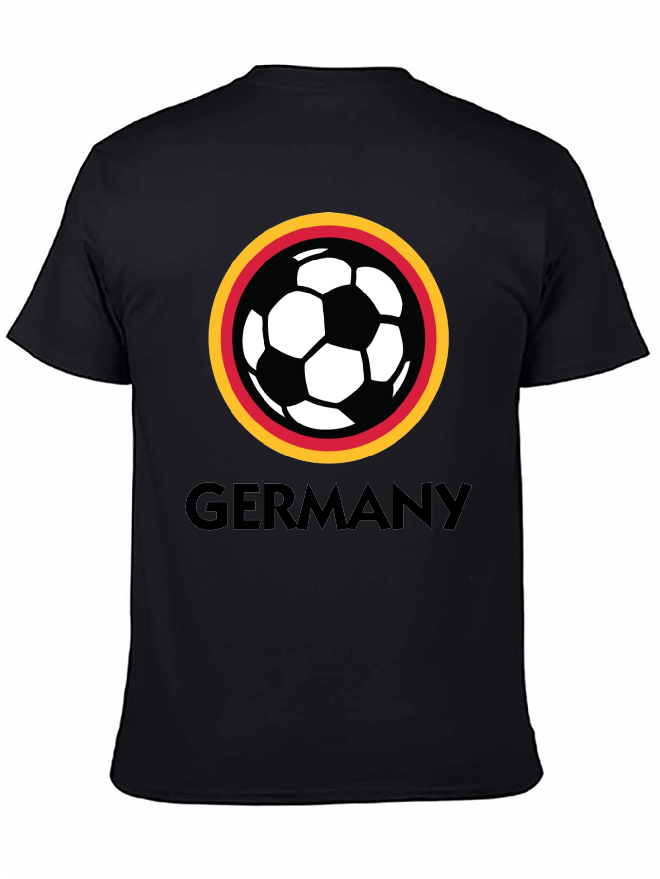 Germany Soccer Fan T-Shirt - Black