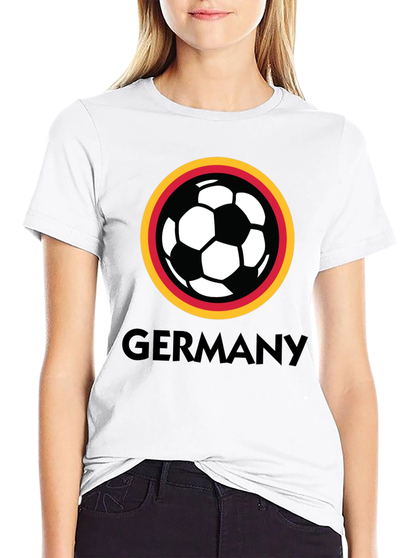 Germany Soccer Fan T-Shirt - Black