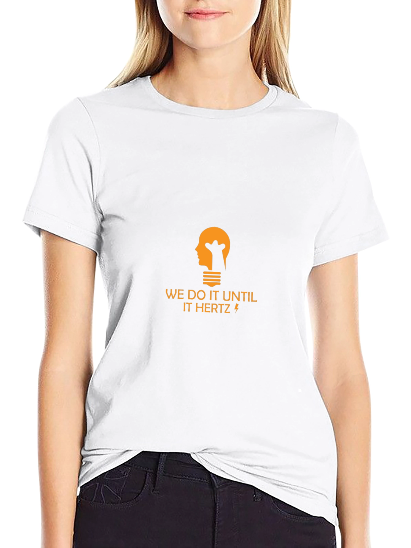 Mens We Do It Until It Hertz Graphic T-Shirt