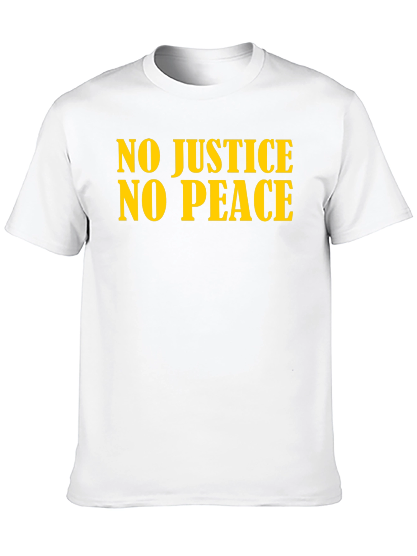 No Justice No Peace Graphic T-Shirt