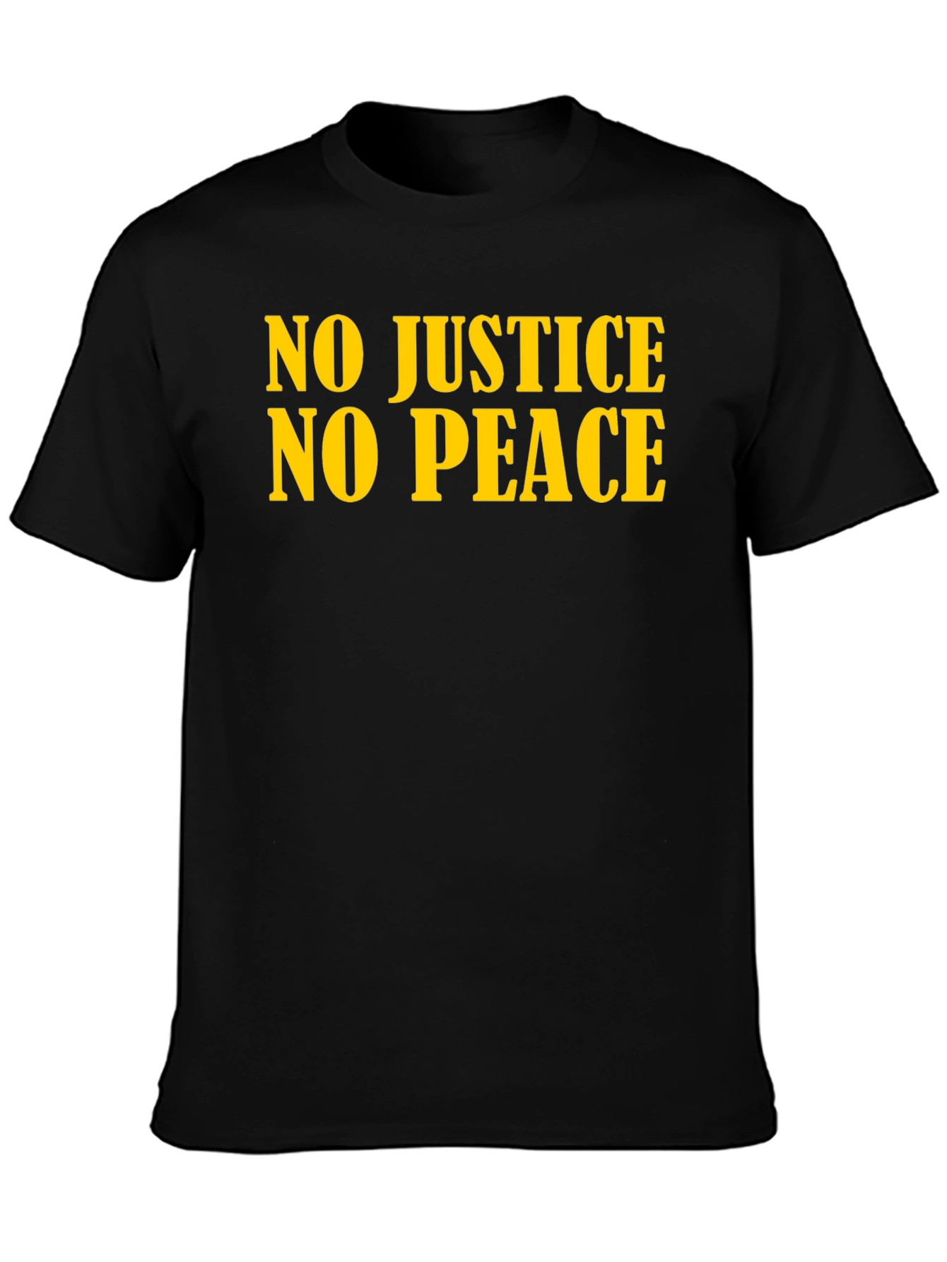 No Justice No Peace Graphic T-Shirt