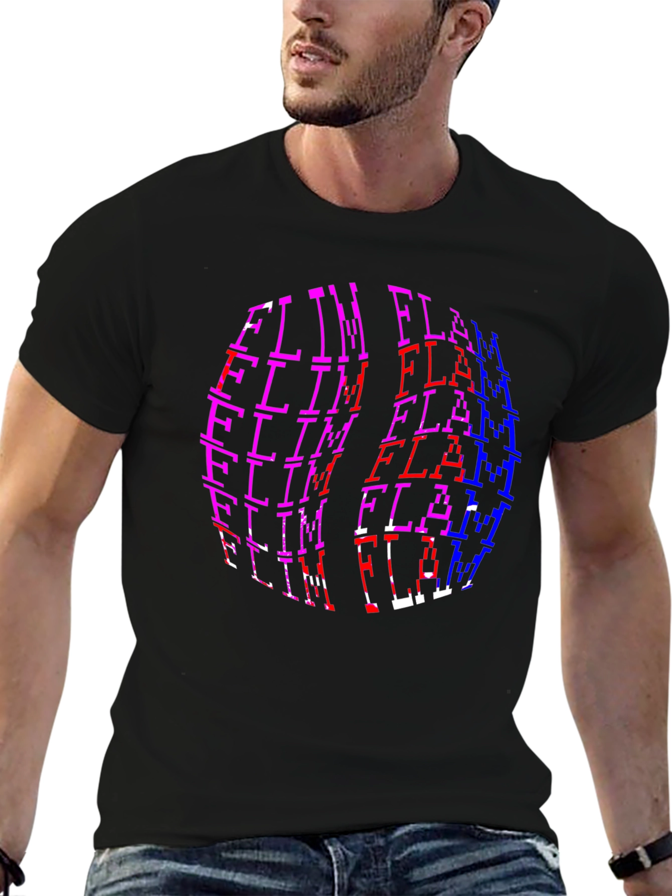 Flim Flam Pixelated T-Shirt