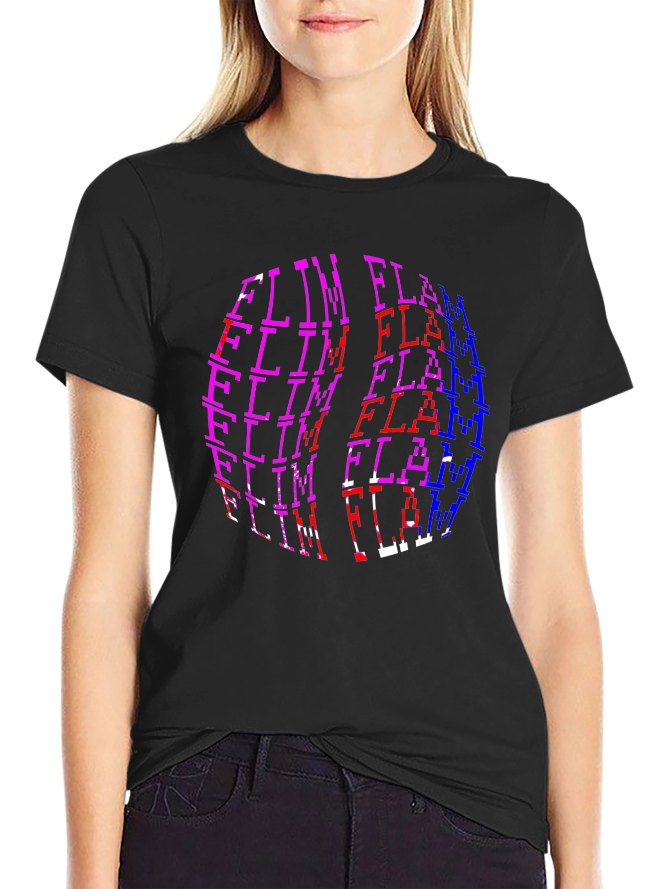 Flim Flam Pixelated T-Shirt