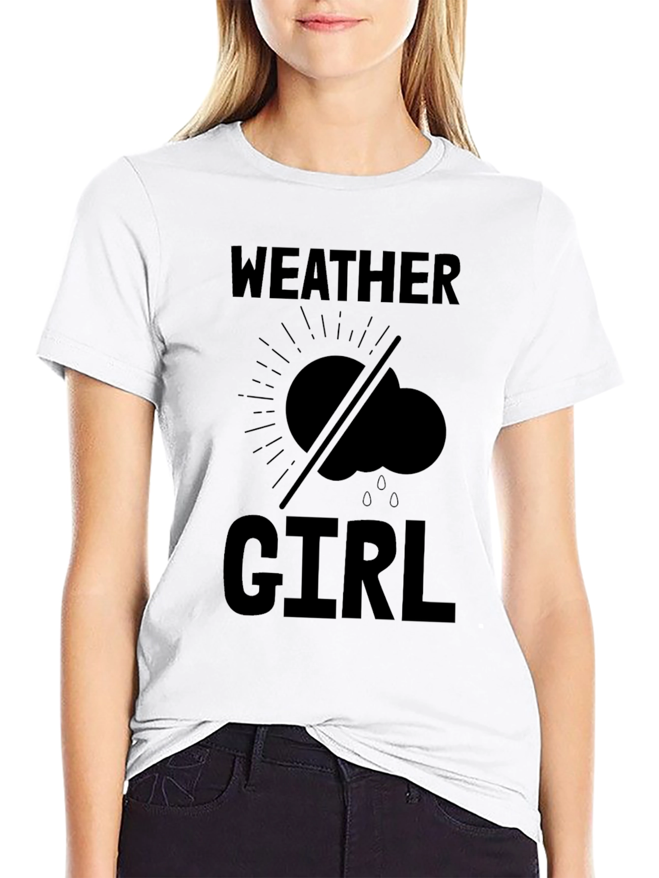 Weather Girl T-Shirt - Funny Weather Forecast Tee