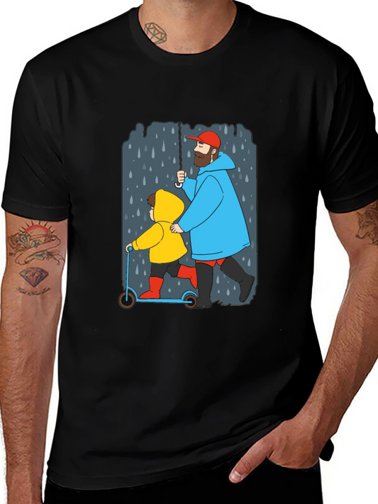 Rainy Day Graphic Tee - Dad & Kid