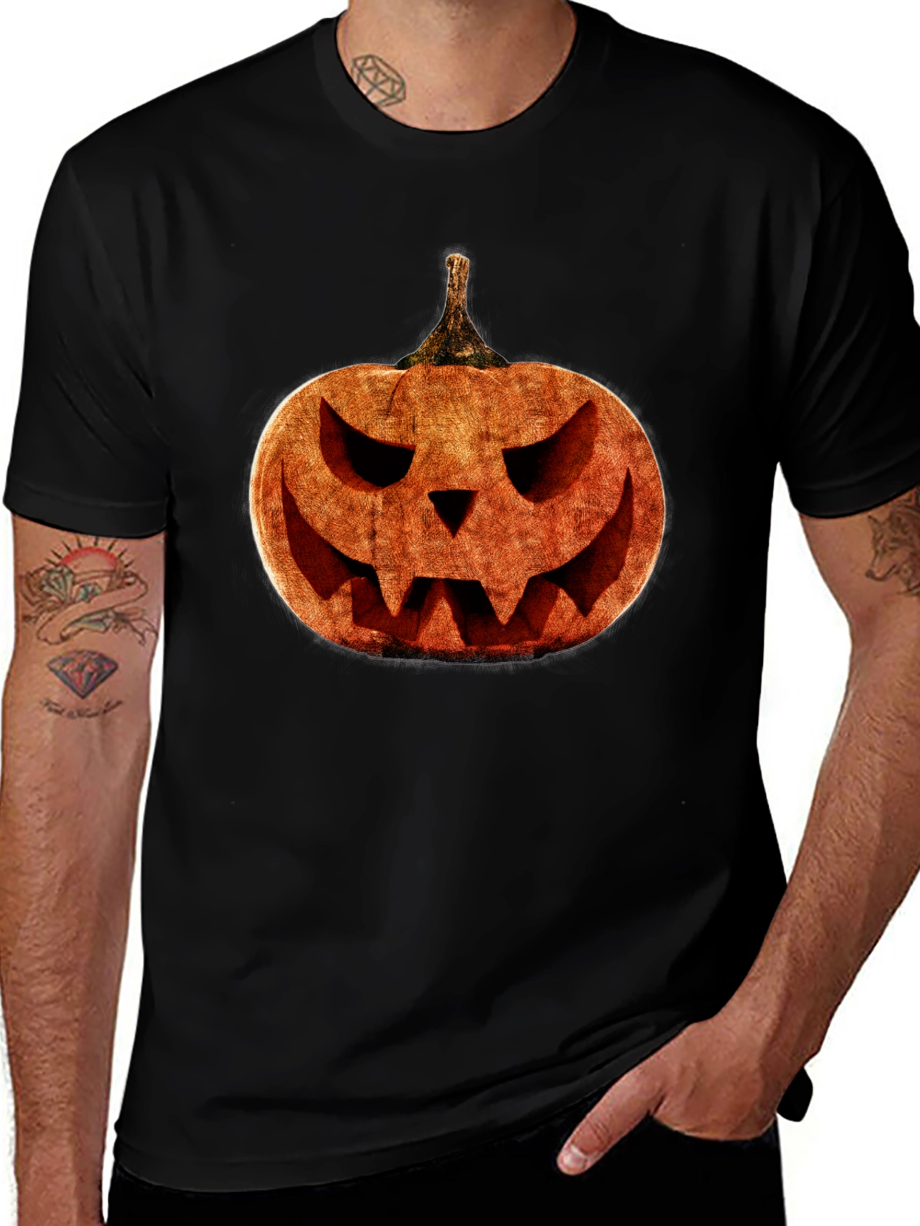 Spooky Pumpkin Graphic Tee