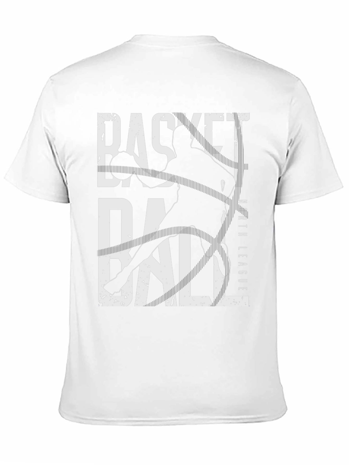 Basketball North League Black T-Shirt