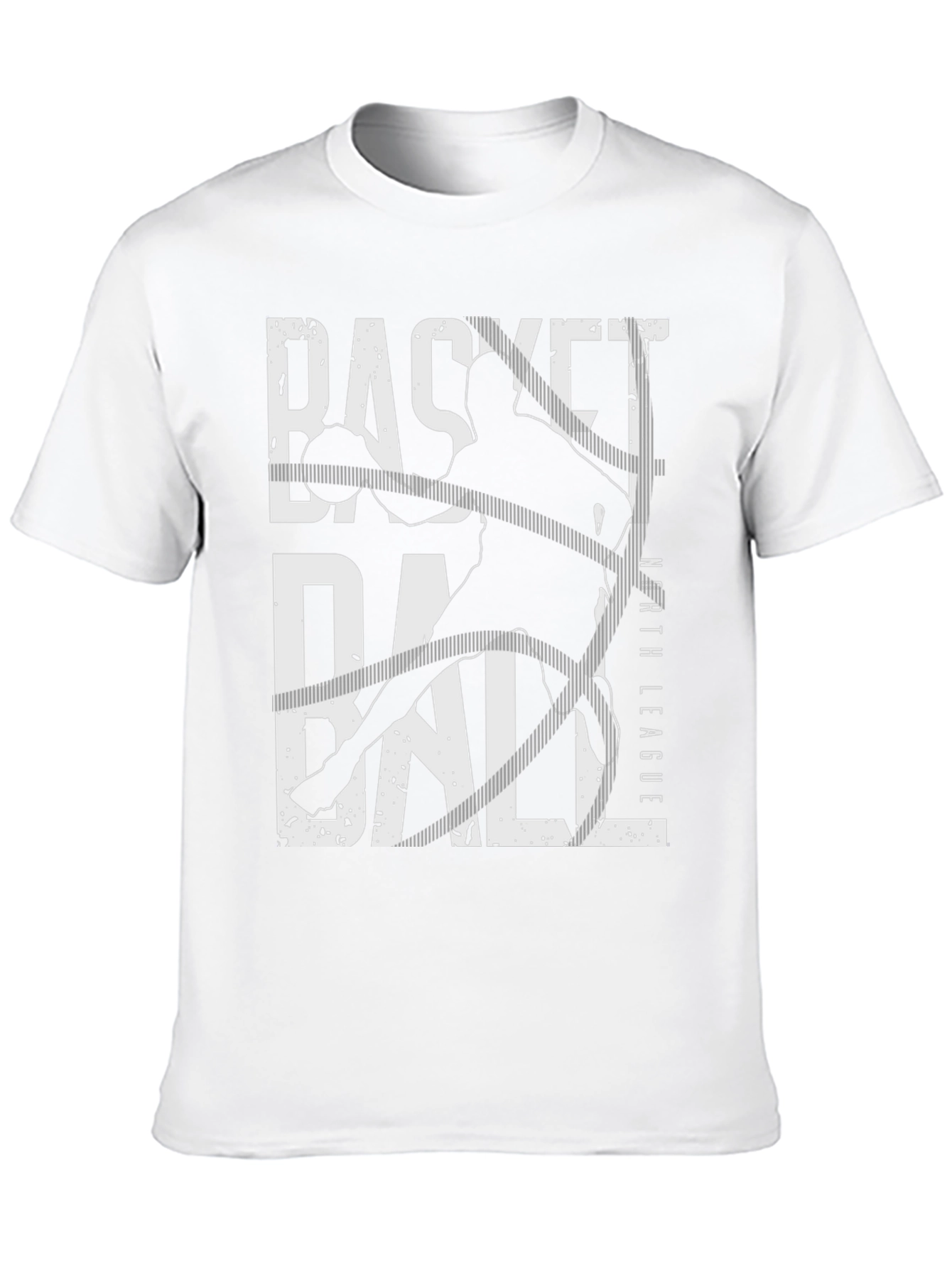 Basketball North League Black T-Shirt