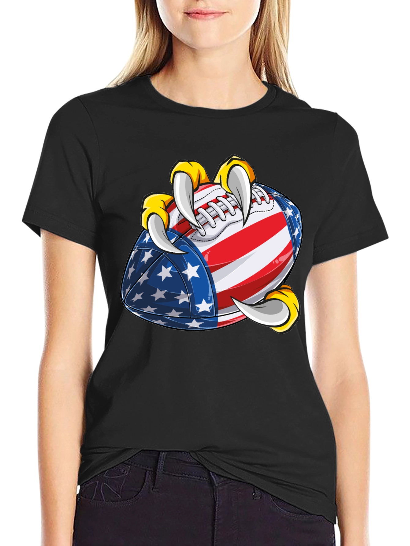 American Football Claw T-Shirt