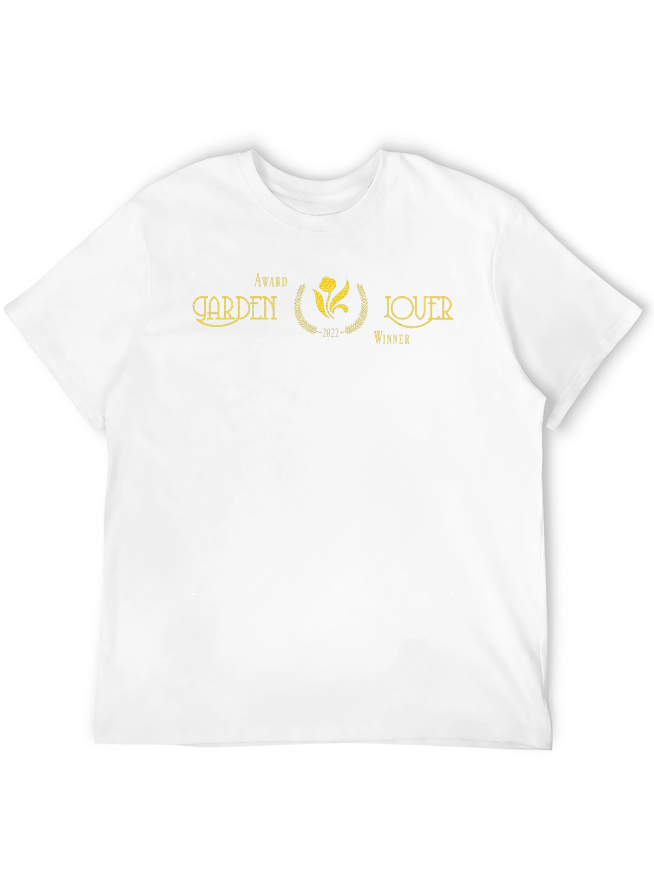 Garden Lover Award Winner T-Shirt - Black