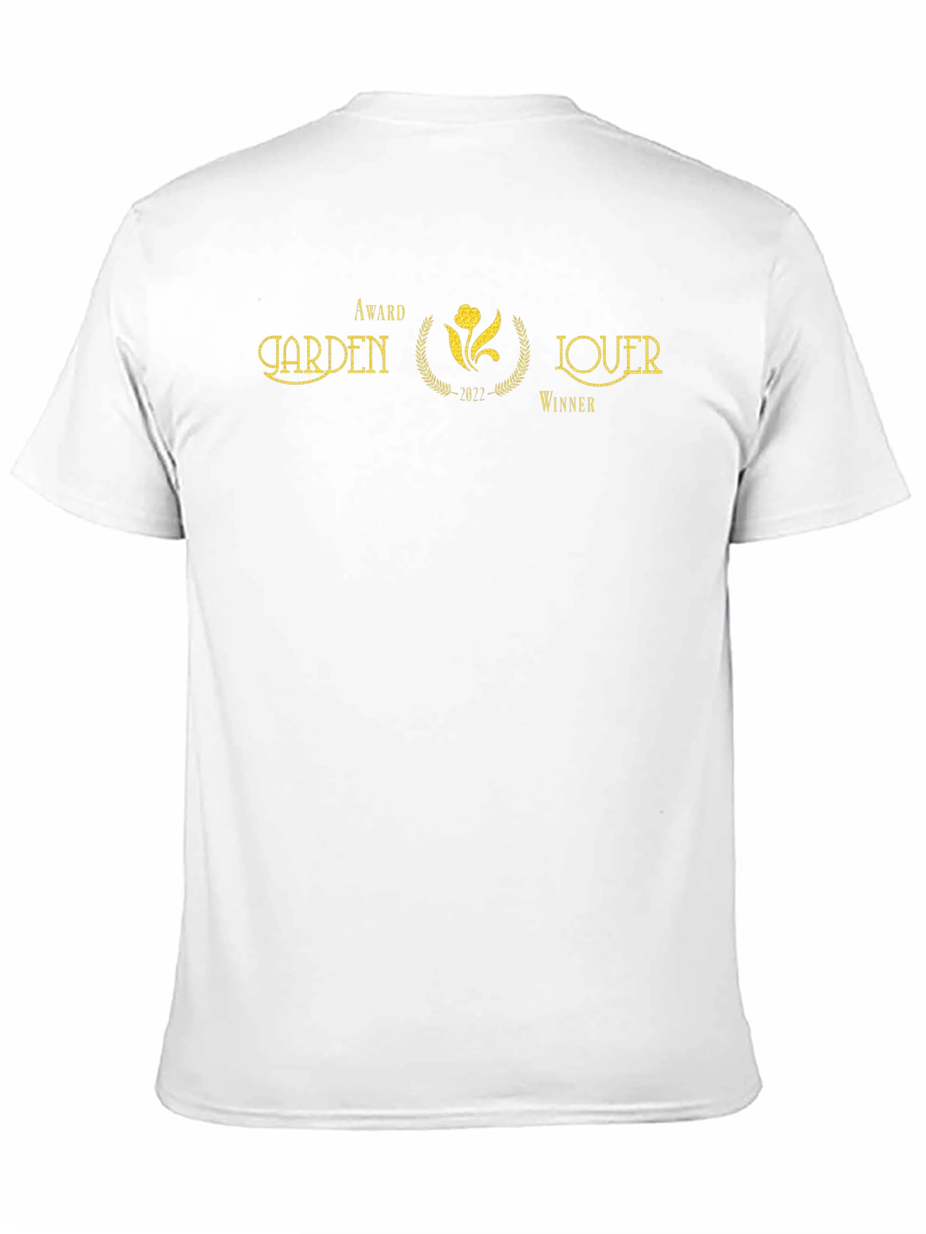 Garden Lover Award Winner T-Shirt - Black