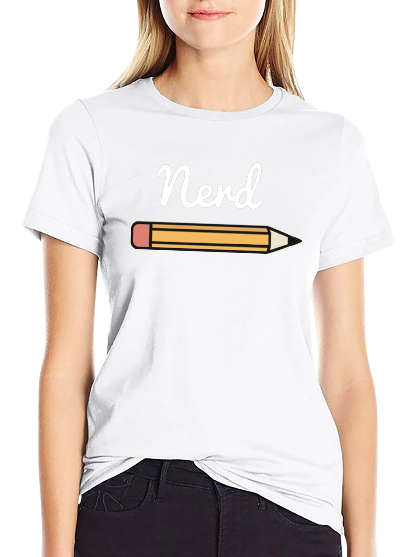 Nerd Pencil Graphic T-Shirt - Geek Chic Apparel