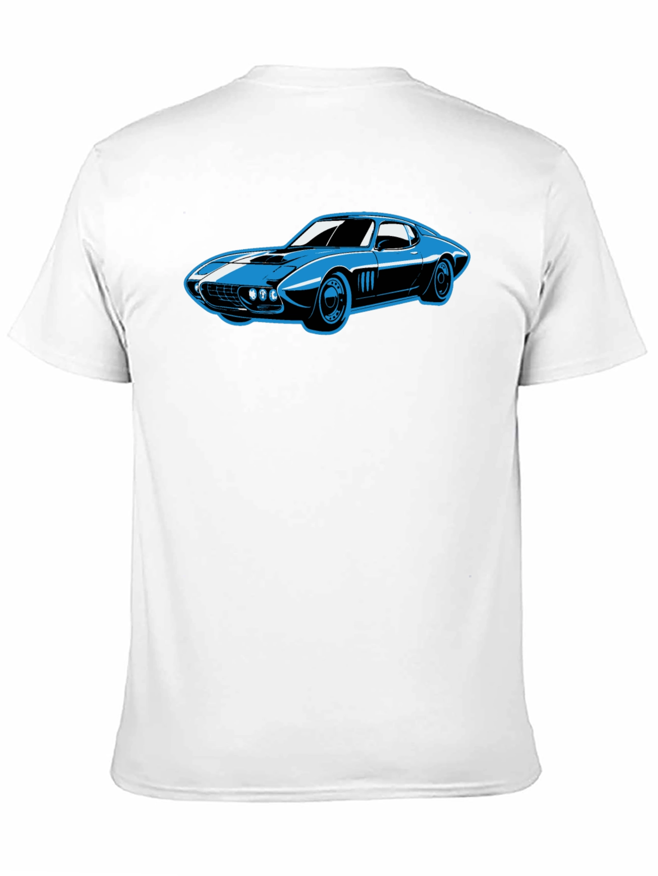 Cool Car Graphic Tee - Black T-Shirt