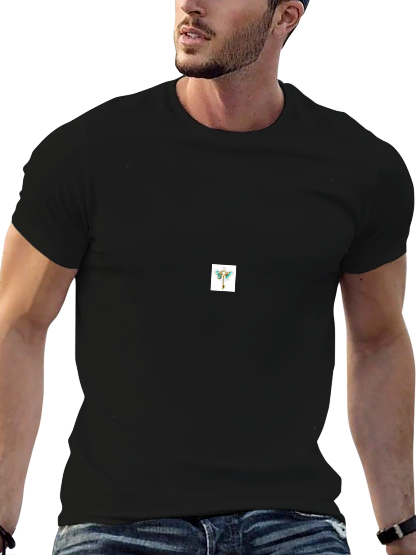 Black Graphic Tee