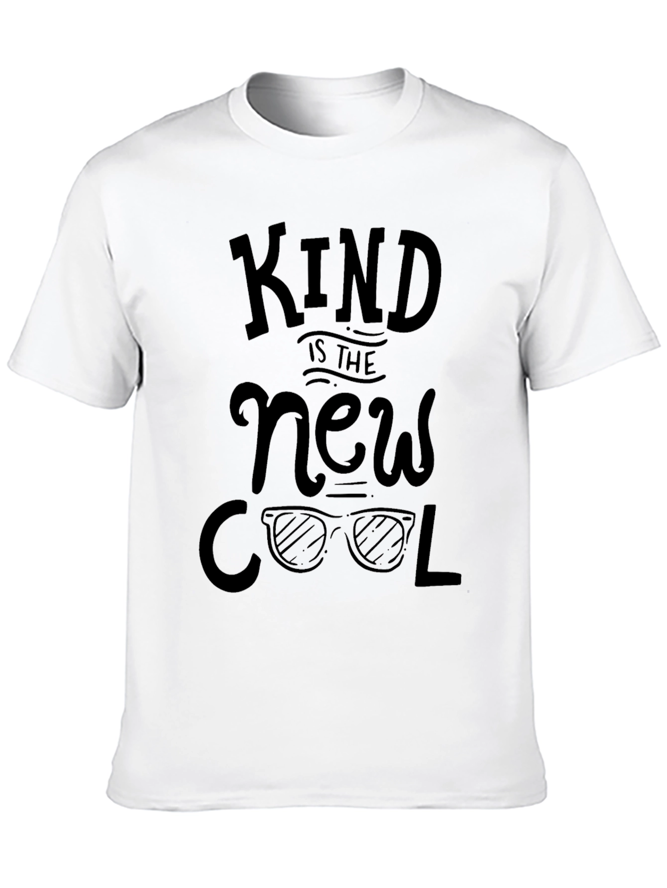 Kind is The New Cool Black T-Shirt