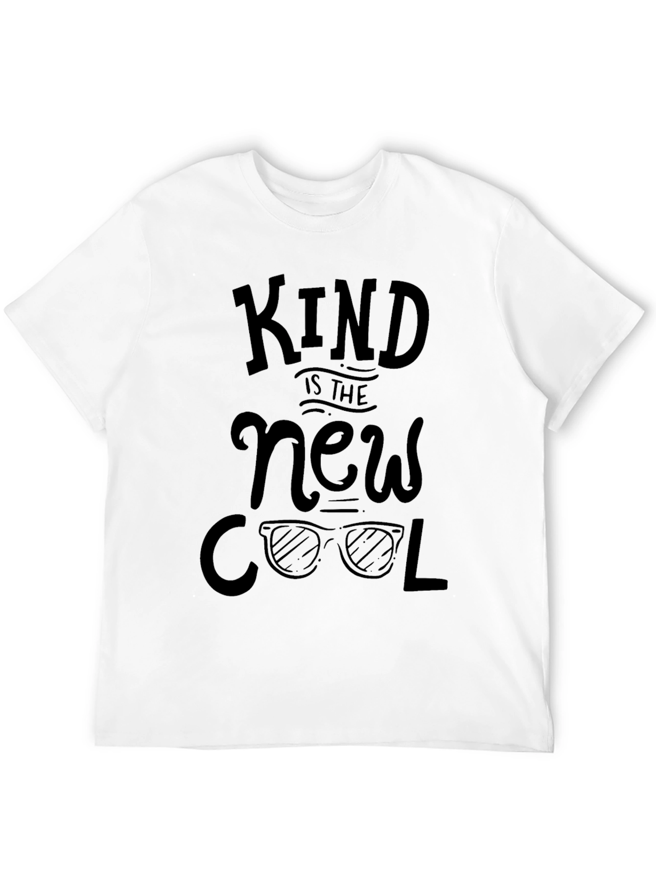 Kind is The New Cool Black T-Shirt
