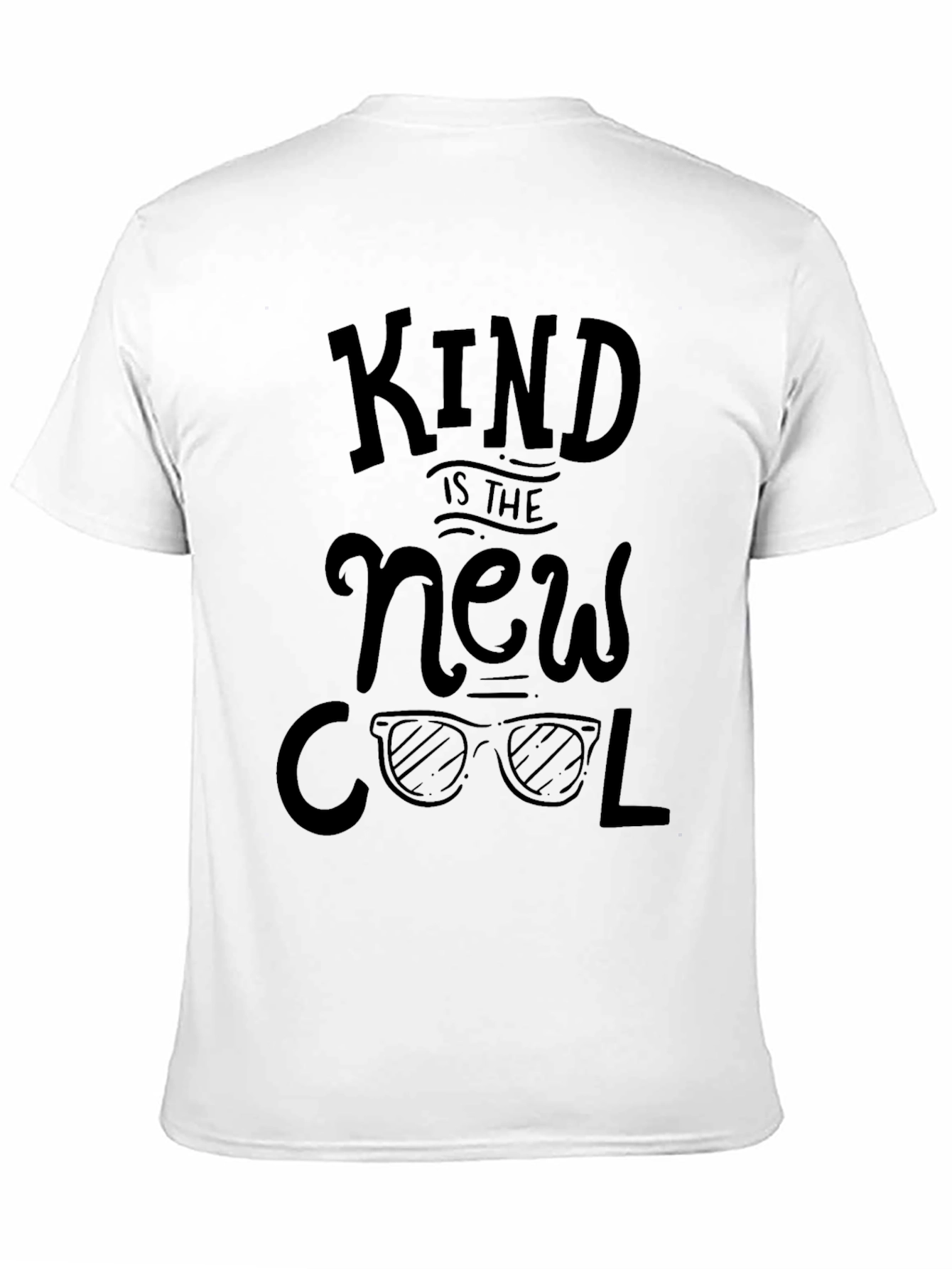 Kind is The New Cool Black T-Shirt