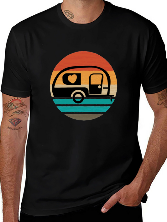 Retro Camper T-Shirt - Vintage RV Travel Tee
