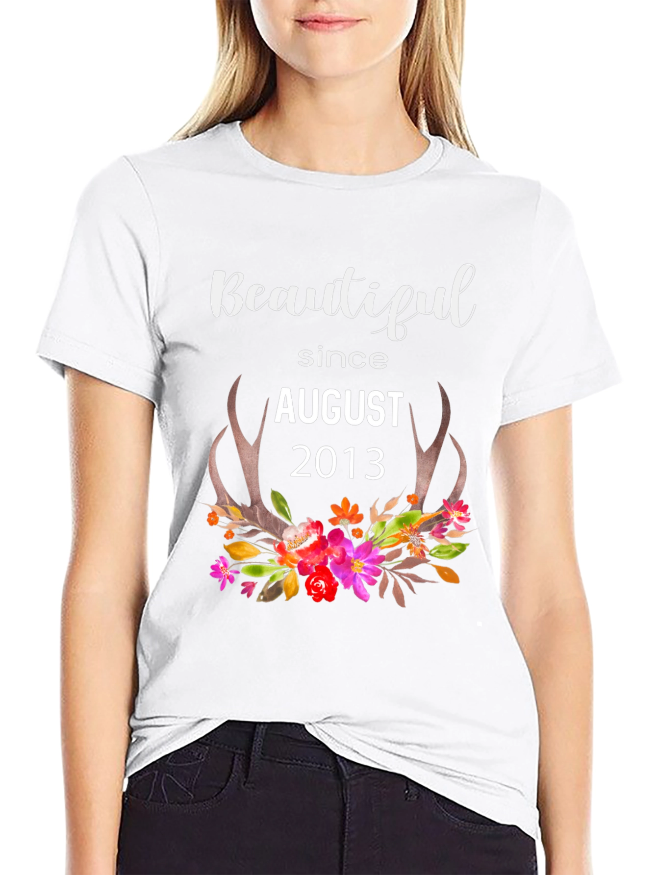 Beautiful Since August 2013 Graphic Tee