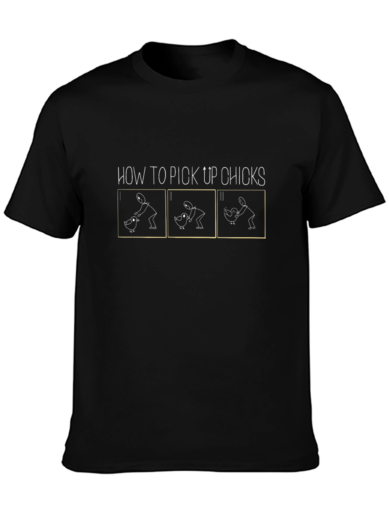 How to Pick Up Chicks Graphic T-Shirt