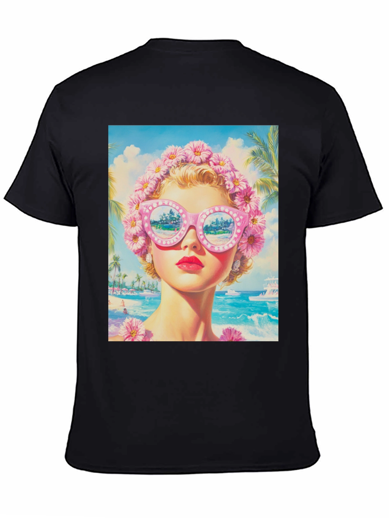 Retro Beach Vibes Graphic Tee