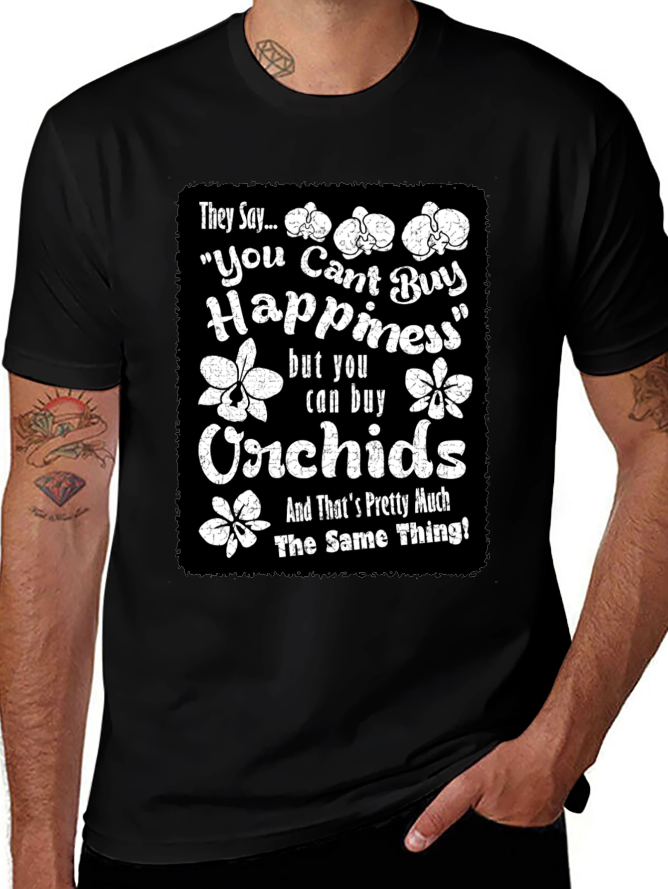 Orchids Happiness T-Shirt