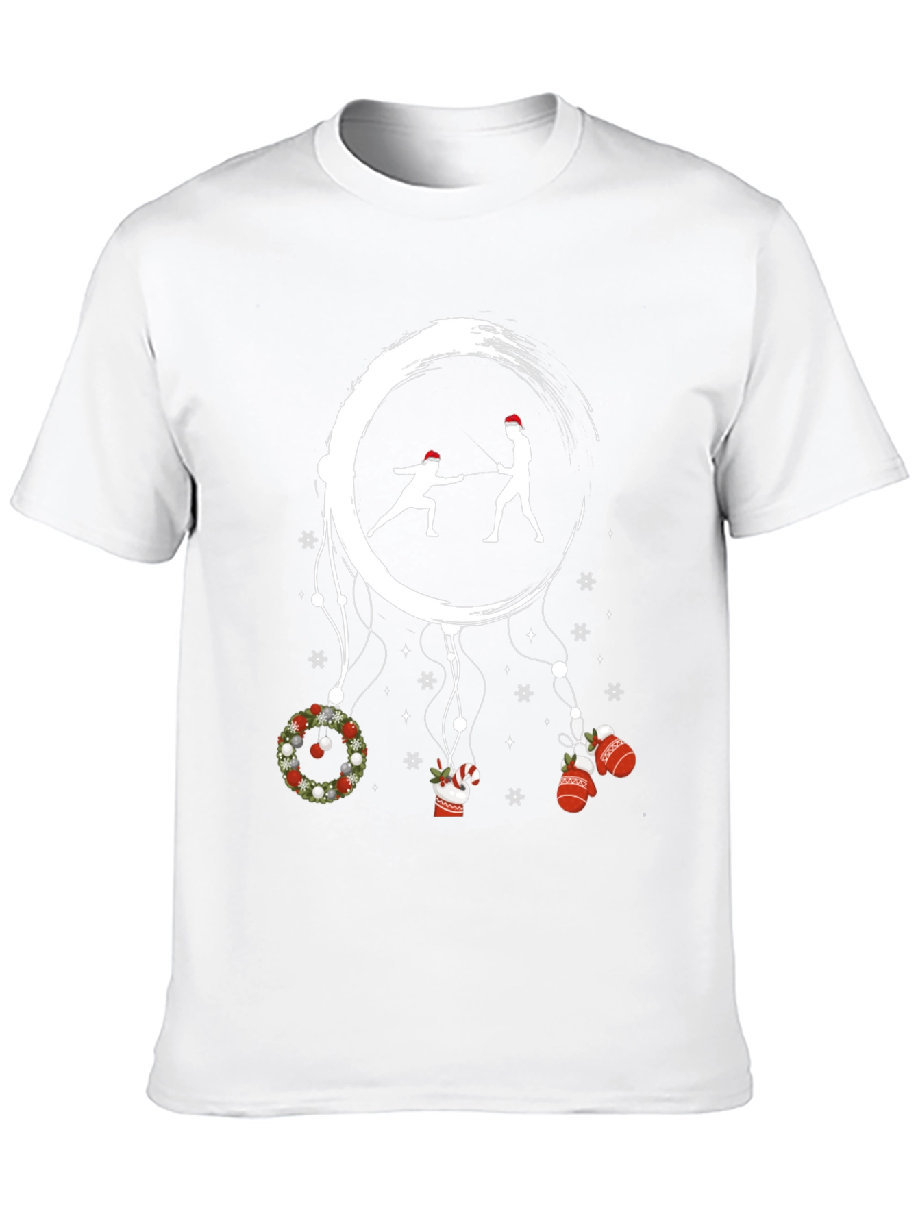 Holiday Fencing Graphic Tee