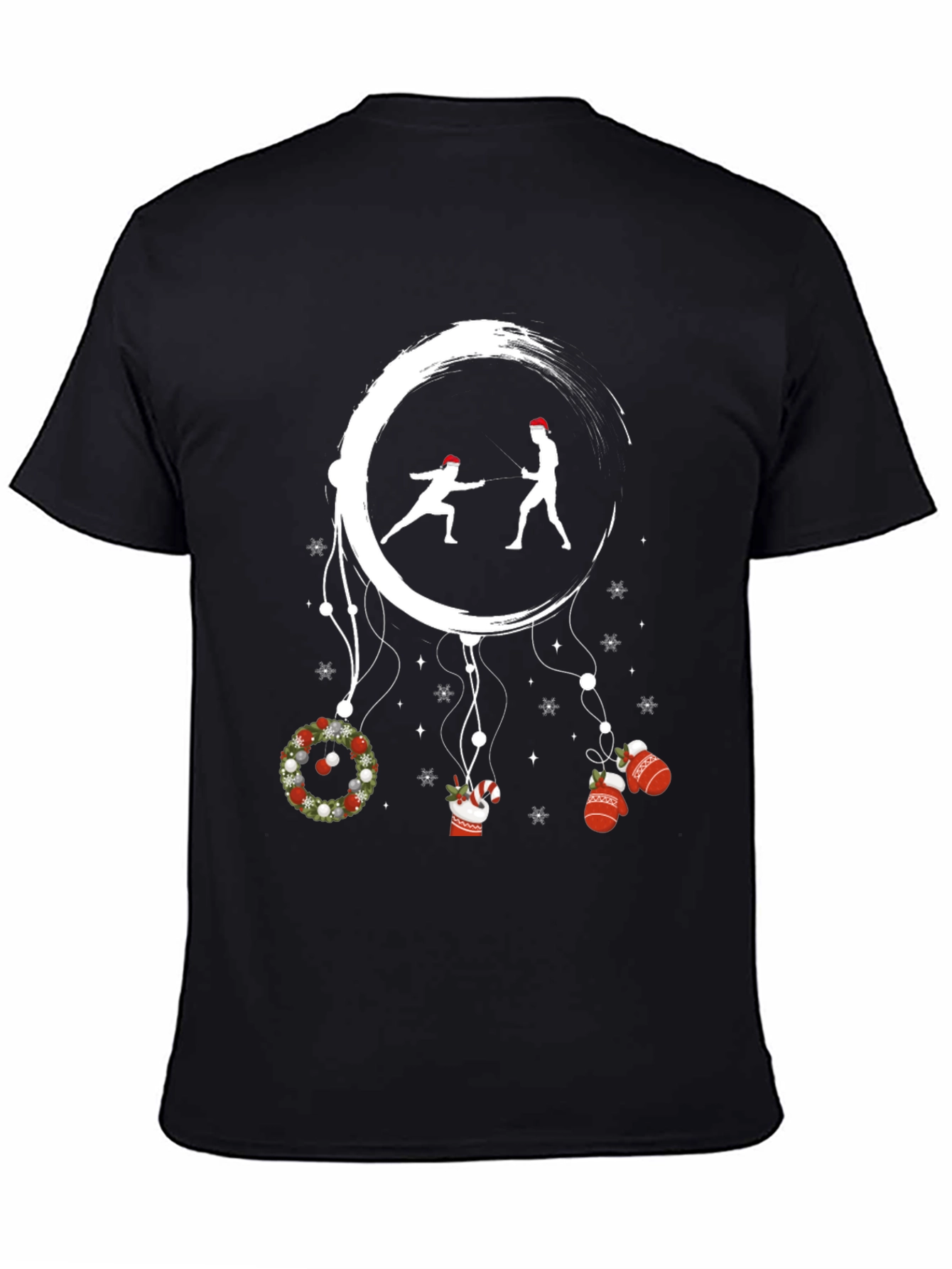 Holiday Fencing Graphic Tee