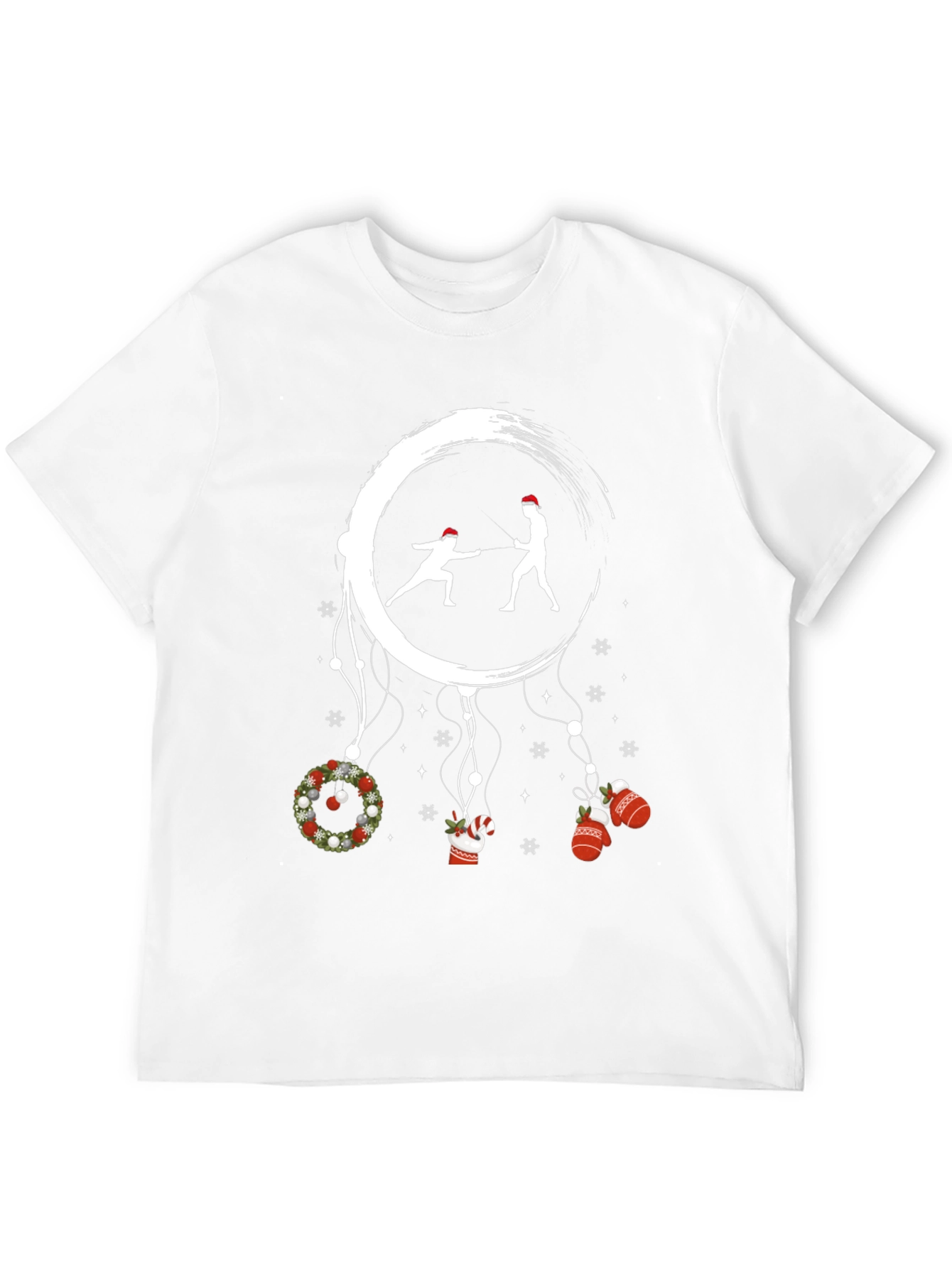 Holiday Fencing Graphic Tee