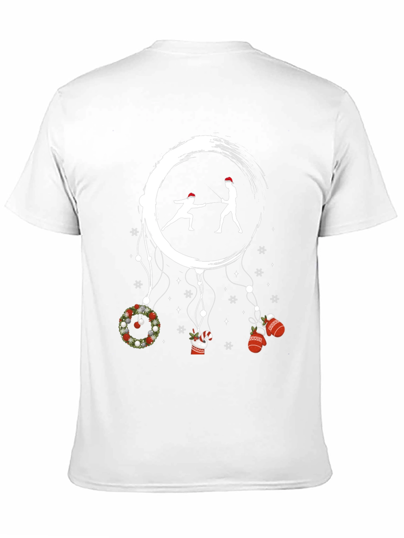 Holiday Fencing Graphic Tee