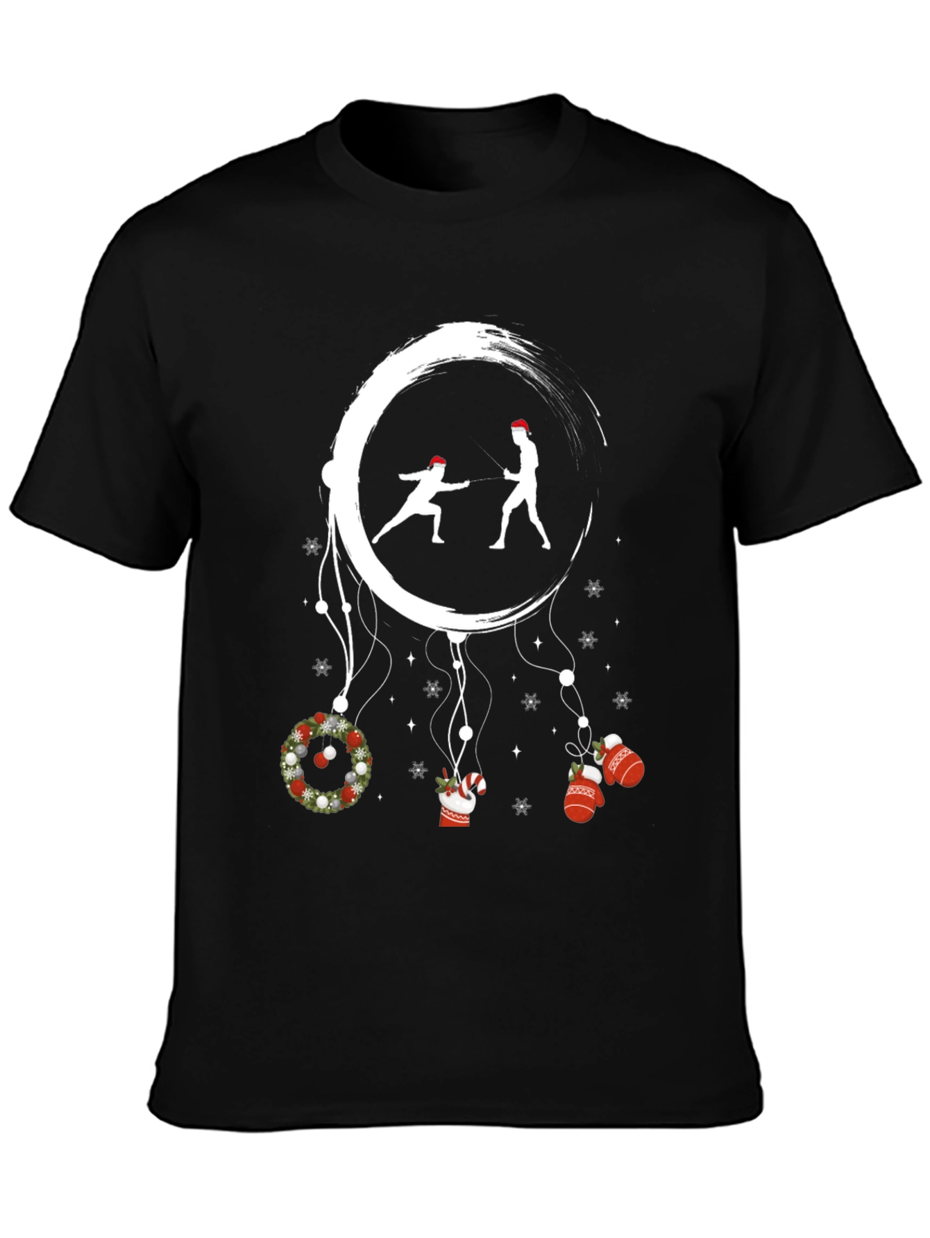 Holiday Fencing Graphic Tee