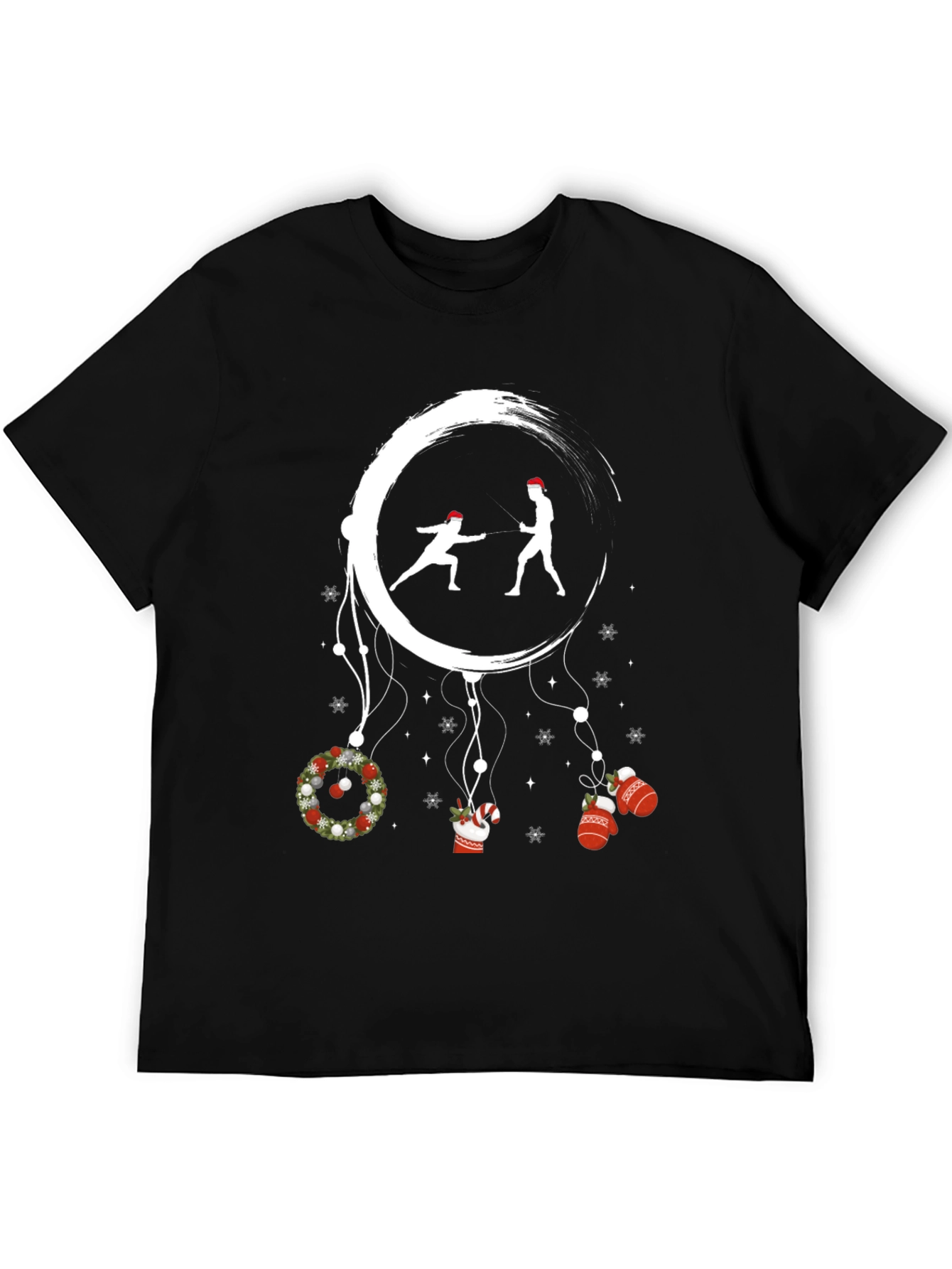 Holiday Fencing Graphic Tee