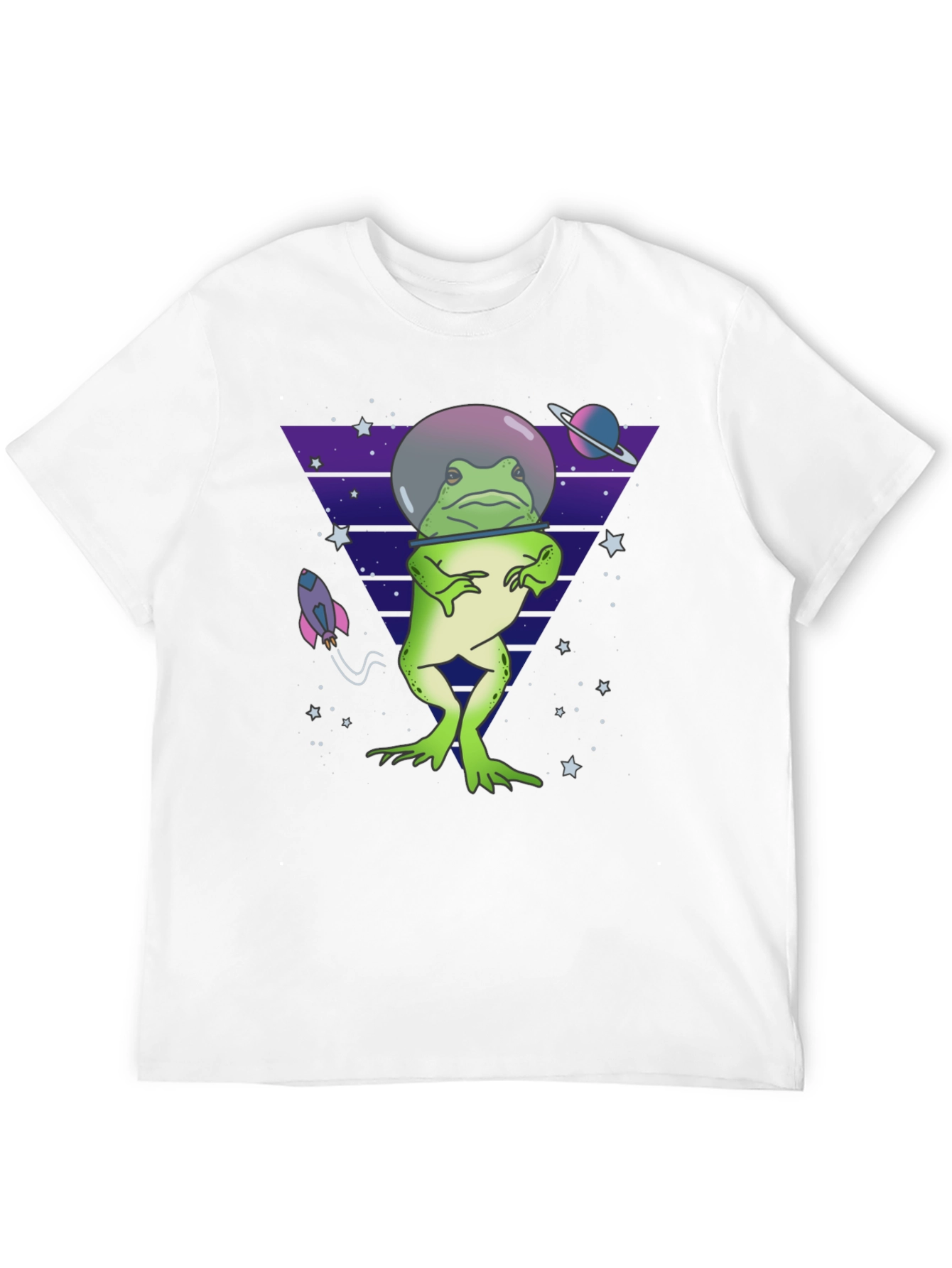 Space Frog T-Shirt - Quirky & Fun Design