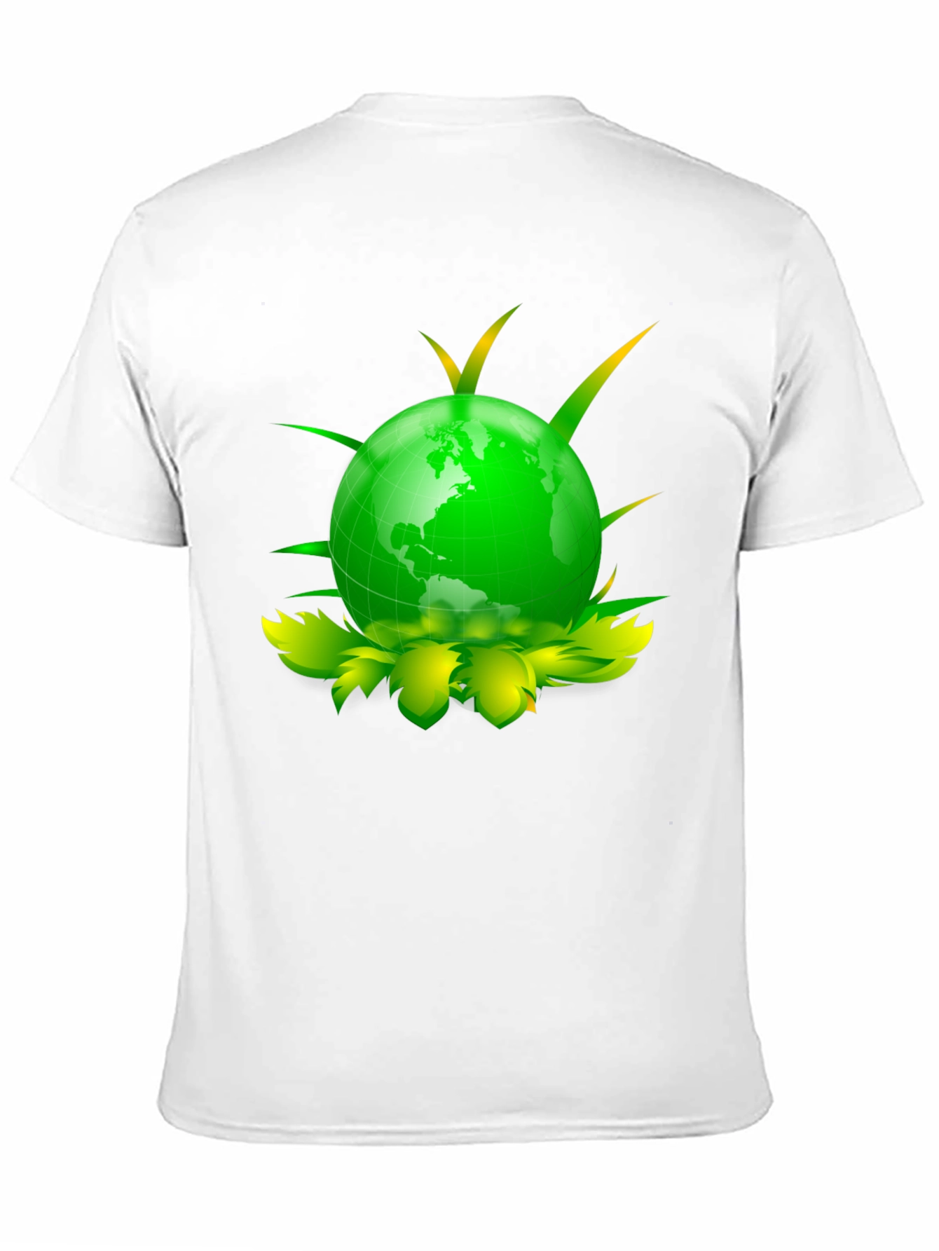 Eco Globe Graphic Tee - Black
