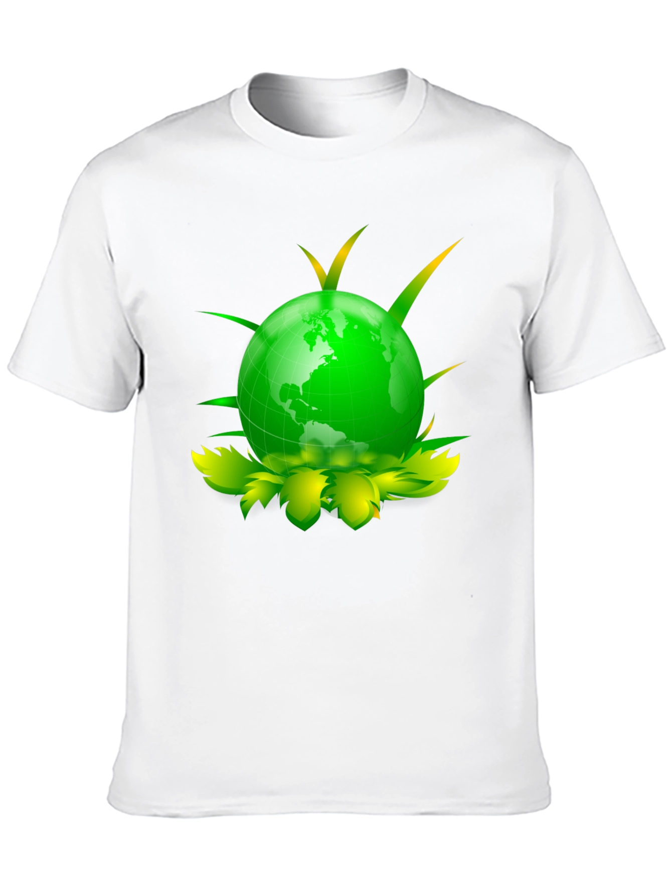 Eco Globe Graphic Tee - Black