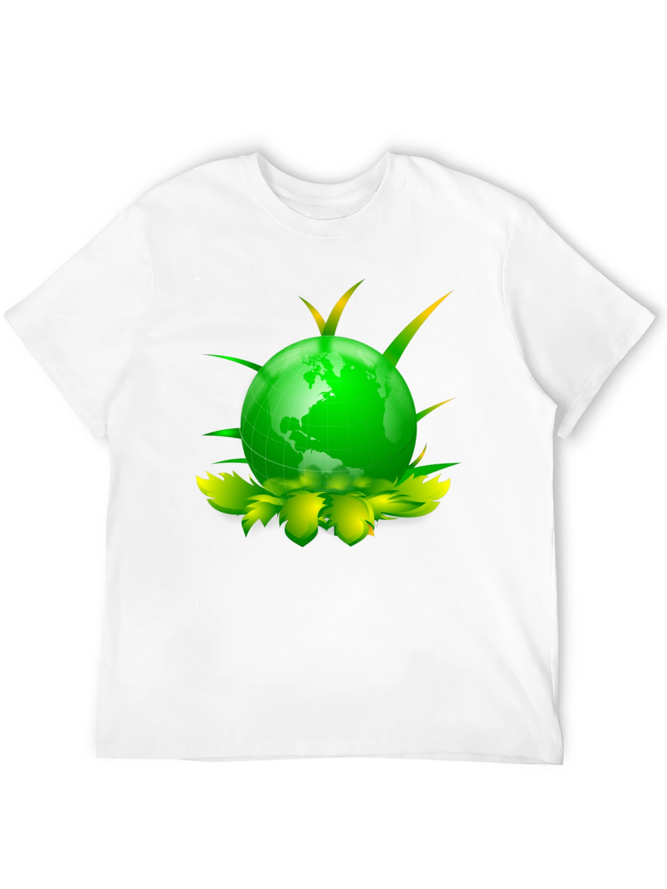 Eco Globe Graphic Tee - Black