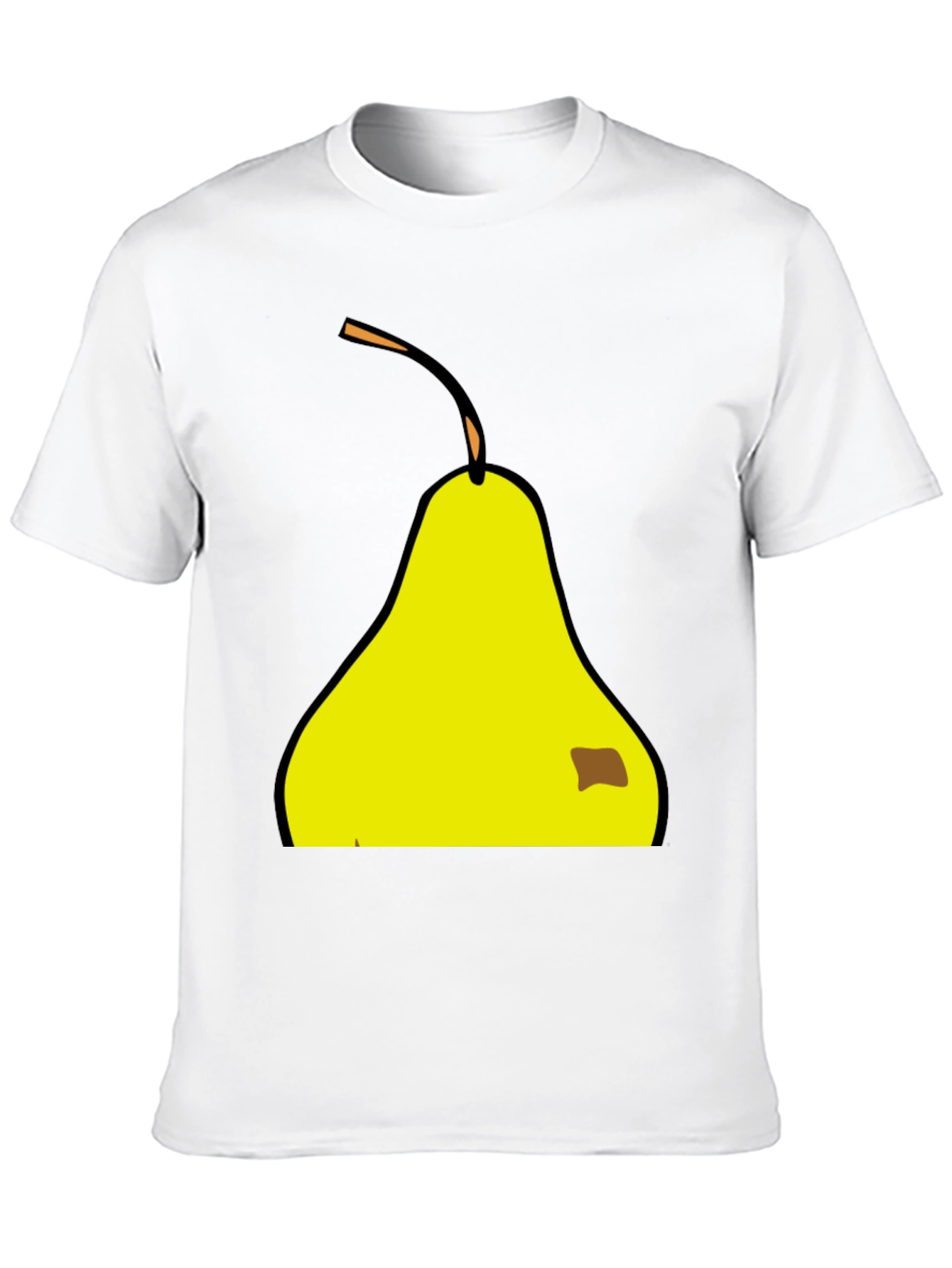 Pear Graphic T-Shirt - Funny Fruit Tee