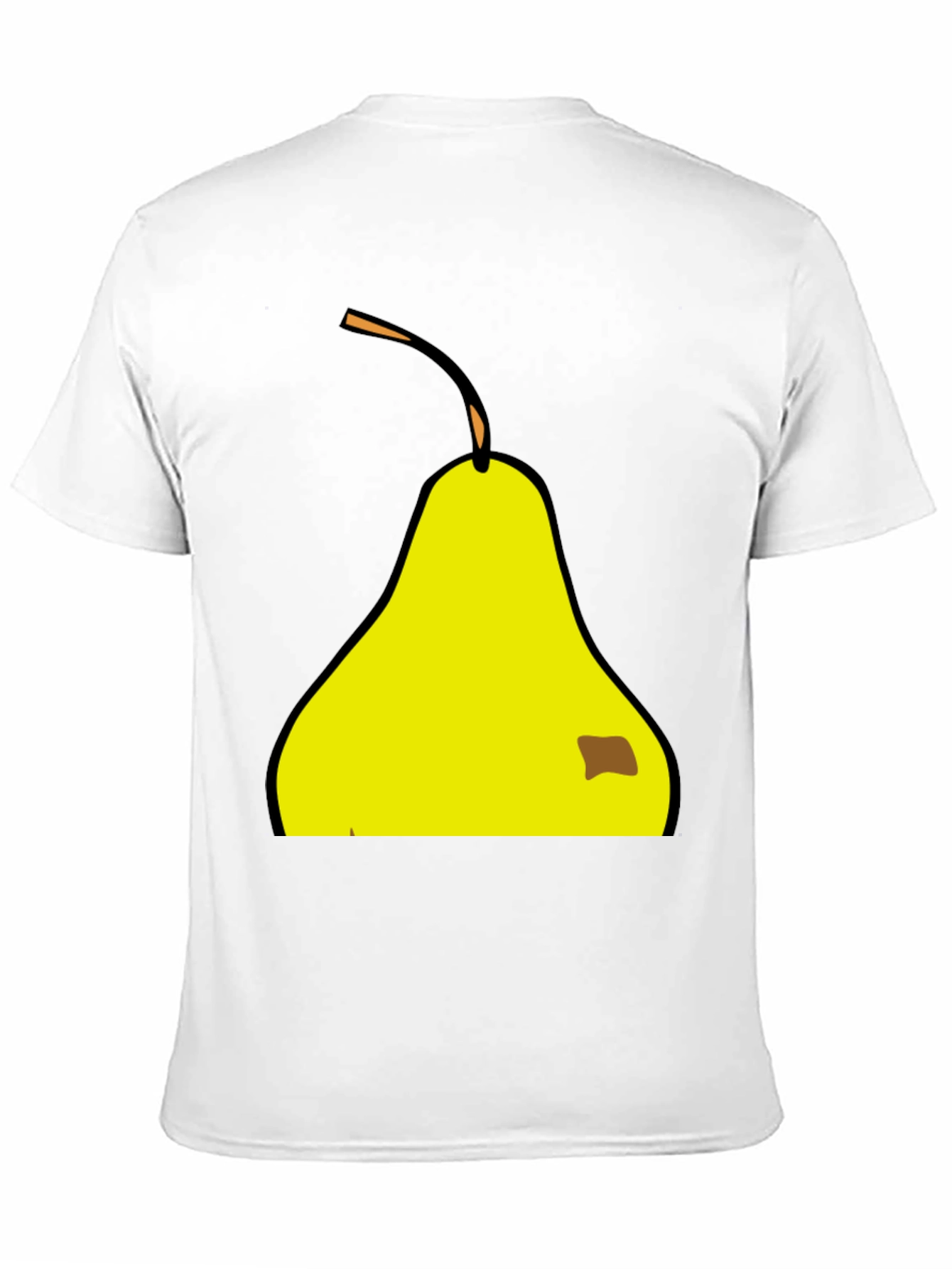 Pear Graphic T-Shirt - Funny Fruit Tee