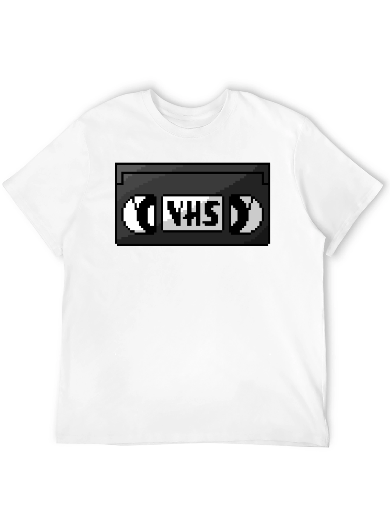 Retro VHS Tape T-Shirt - Pixelated Nostalgia