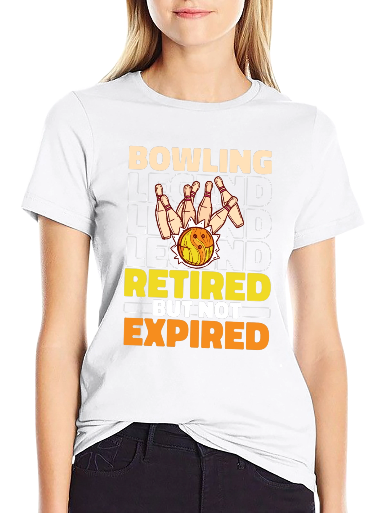 Bowling Legend Retired But Not Expired T-Shirt