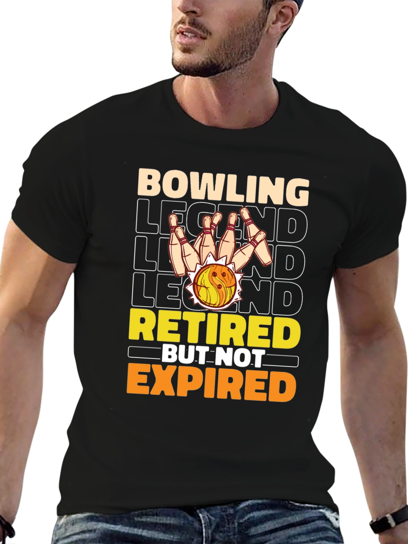 Bowling Legend Retired But Not Expired T-Shirt