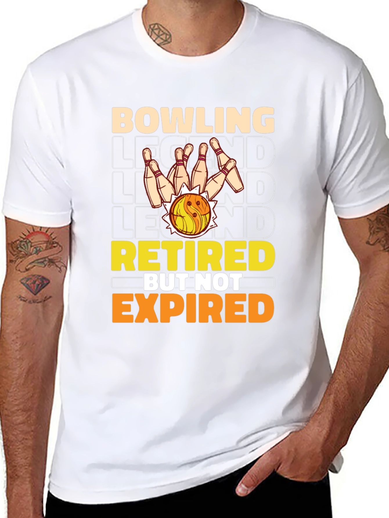 Bowling Legend Retired But Not Expired T-Shirt