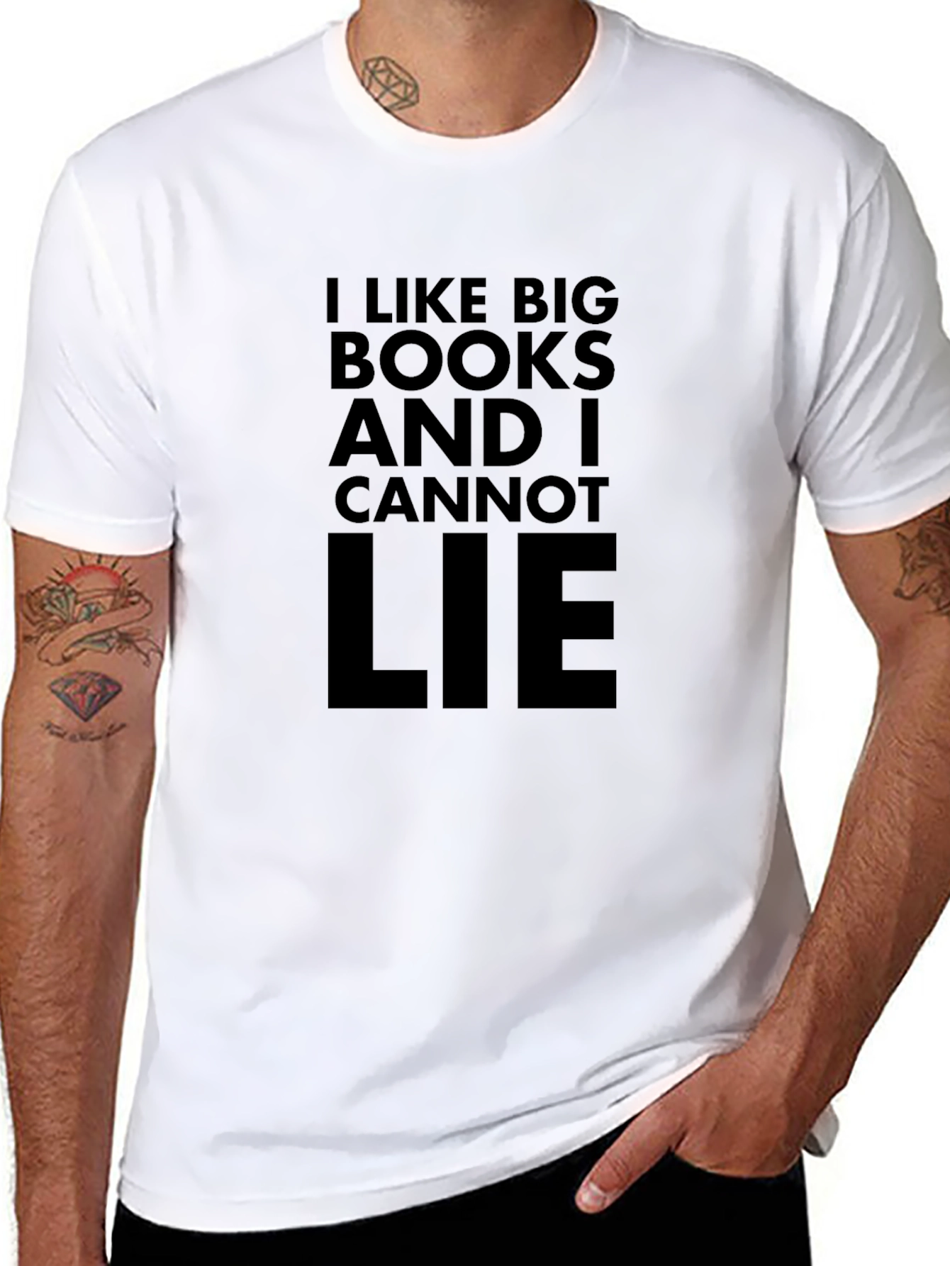 I Like Big Books T-Shirt - Funny Reader Tee