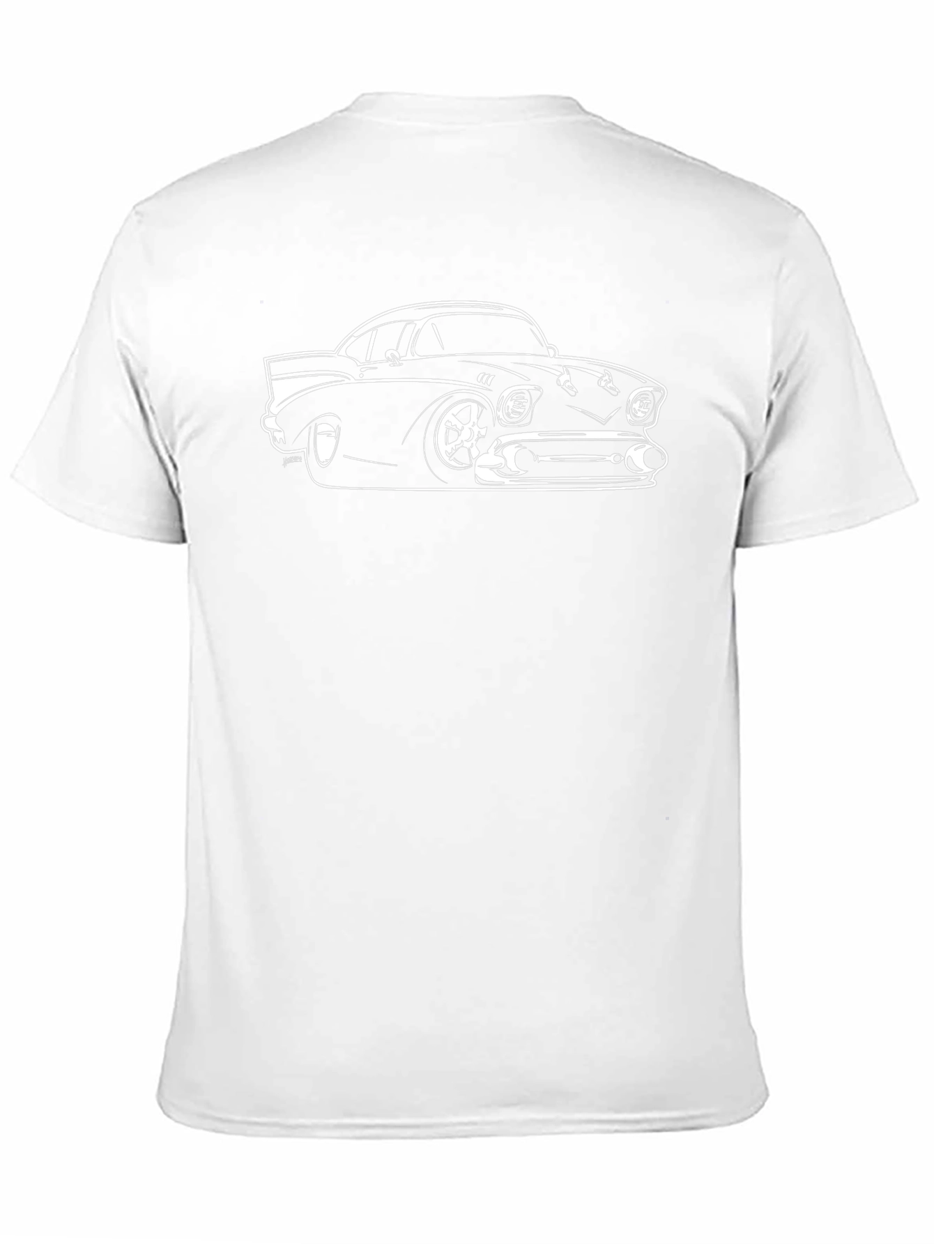 Classic Car Graphic Tee - Black